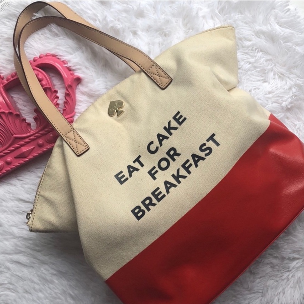Kate Spade Eat Cake For Breakfast Tote